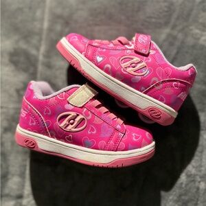 Stylish Pink Heart Kids Sneakers